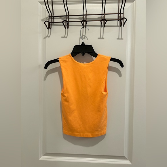 NWT By Together Orange Crop Top - Picture 4 of 4